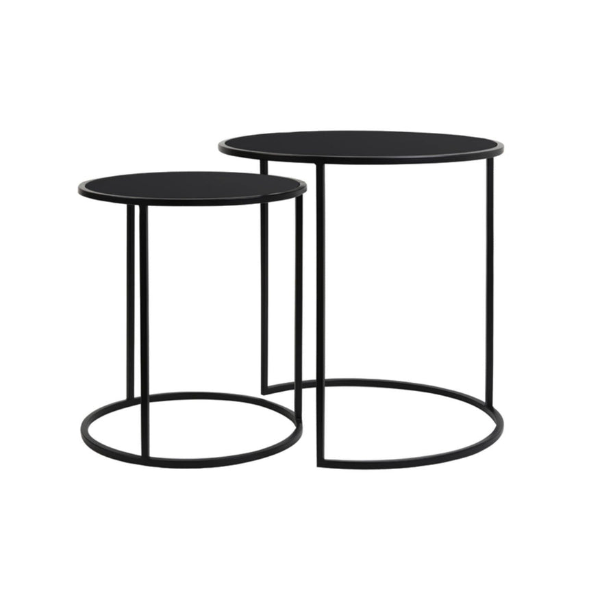 Duarte üveg lerakóasztal szettben