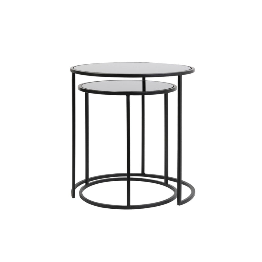 Duarte üveg lerakóasztal szettben