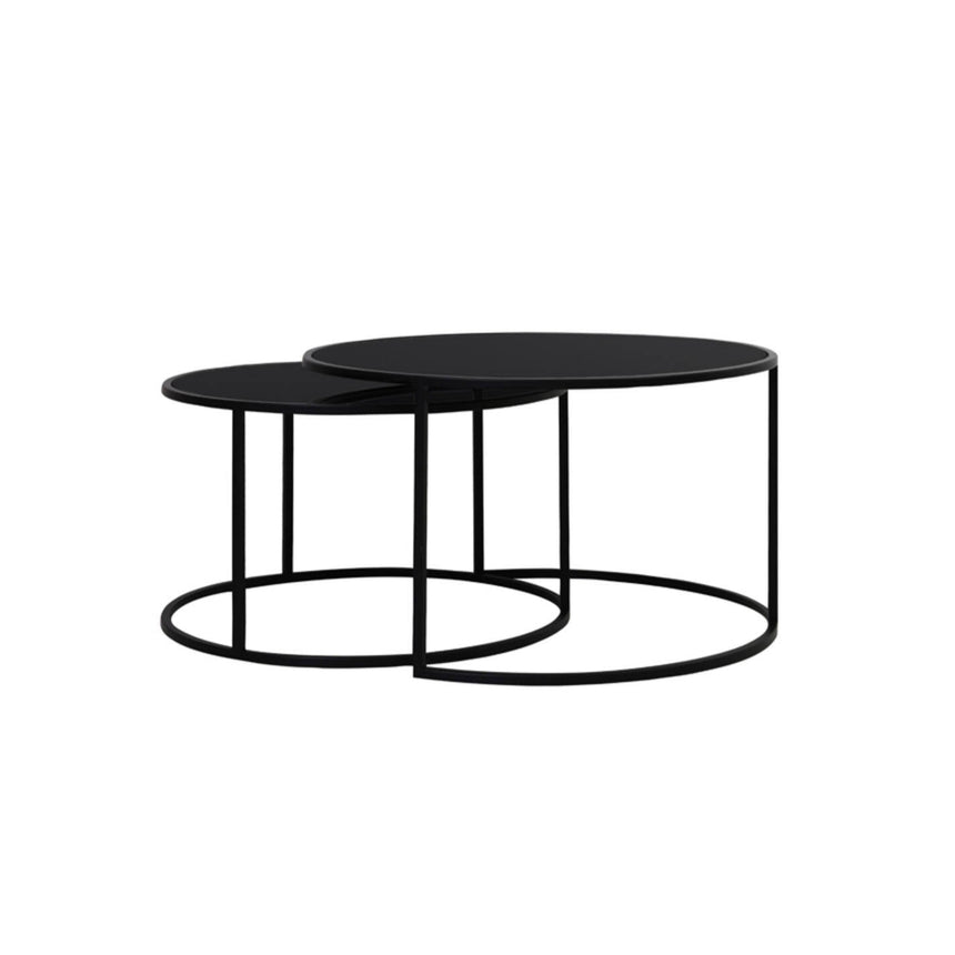 Yellow wooden dining table