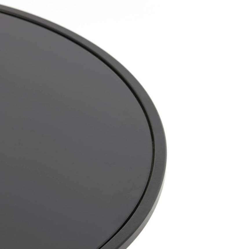 Yellow wooden dining table