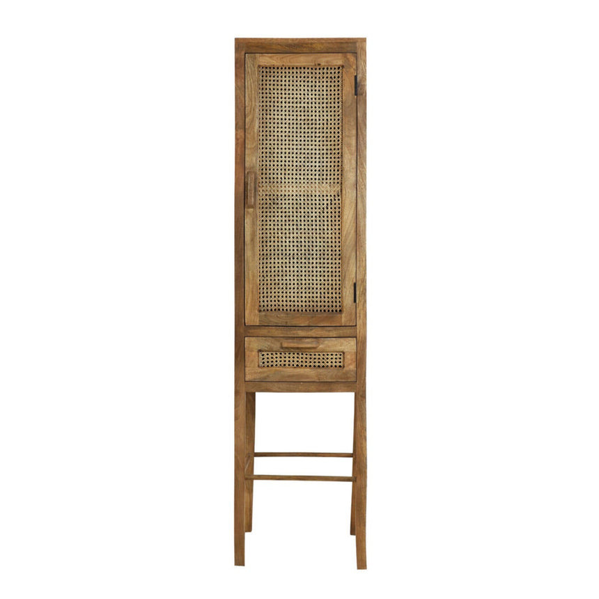 Yellow wooden dining table