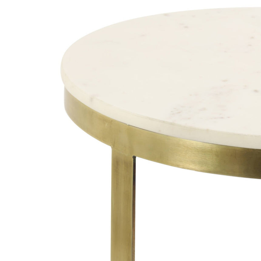 Perlato márvány lerakóasztal szettben