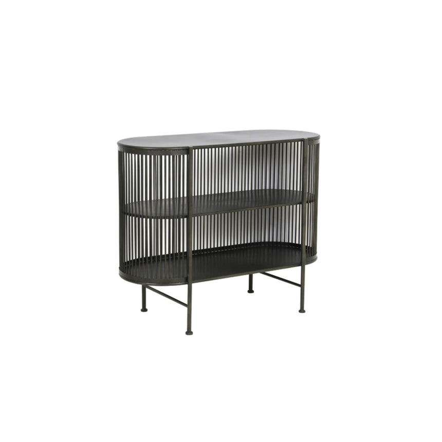 Yellow wooden dining table