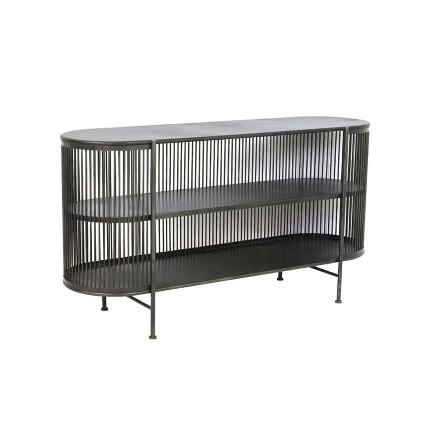 Yellow wooden dining table