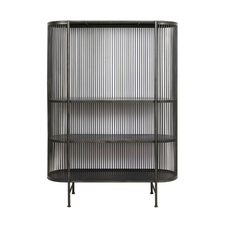 Yellow wooden dining table