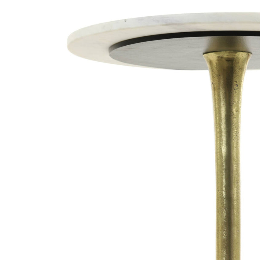 Rickerd márvány lerakóasztal Ø48