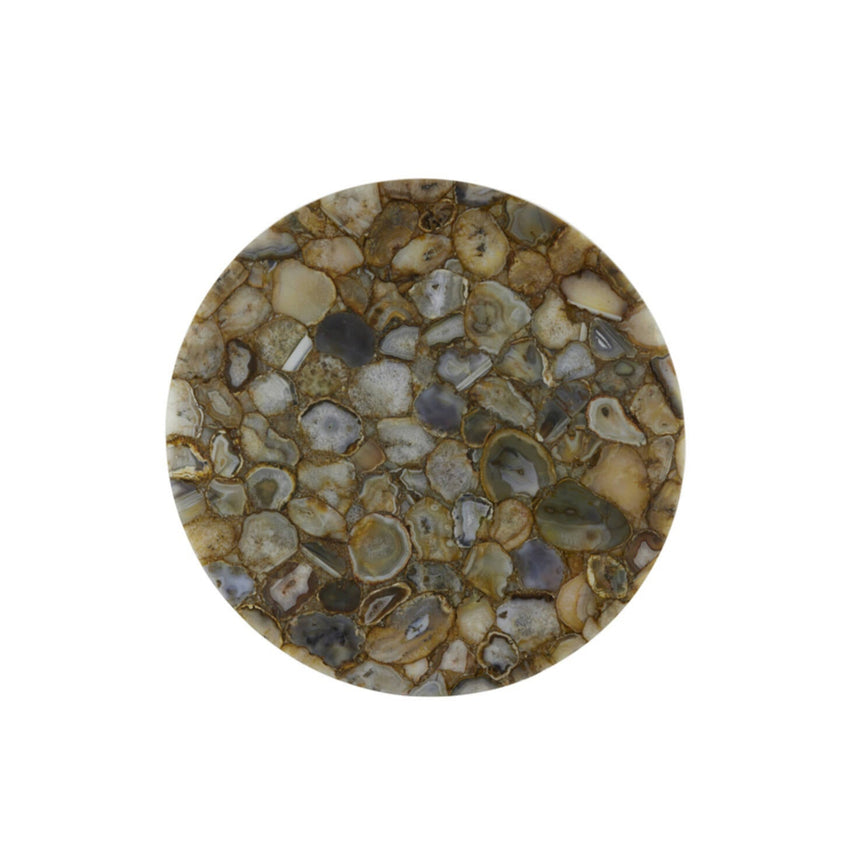 Rickerd achát lerakóasztal Ø48