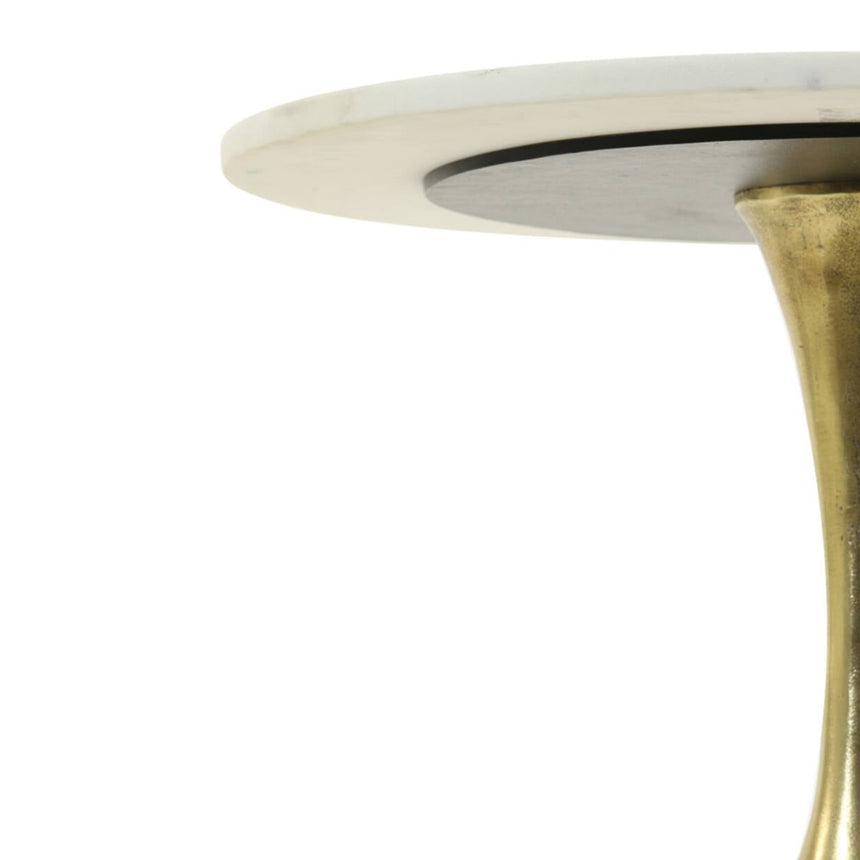 Rickerd márvány lerakóasztal Ø61