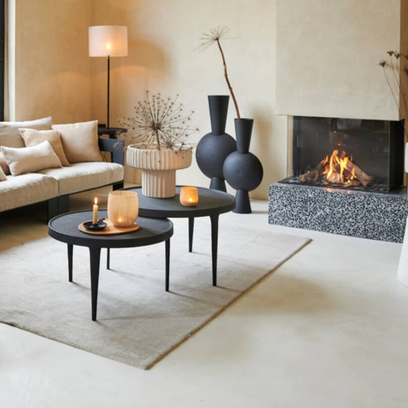 Kulona wooden dining table Ø140