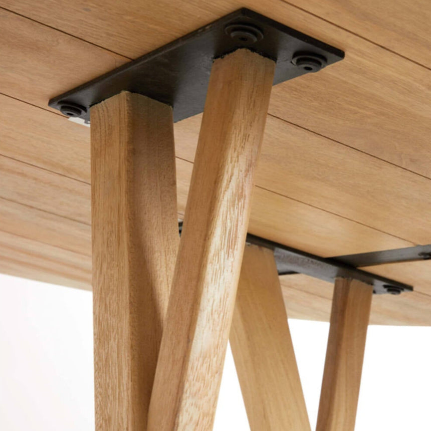 Quenza fa étkezőasztal Ø120