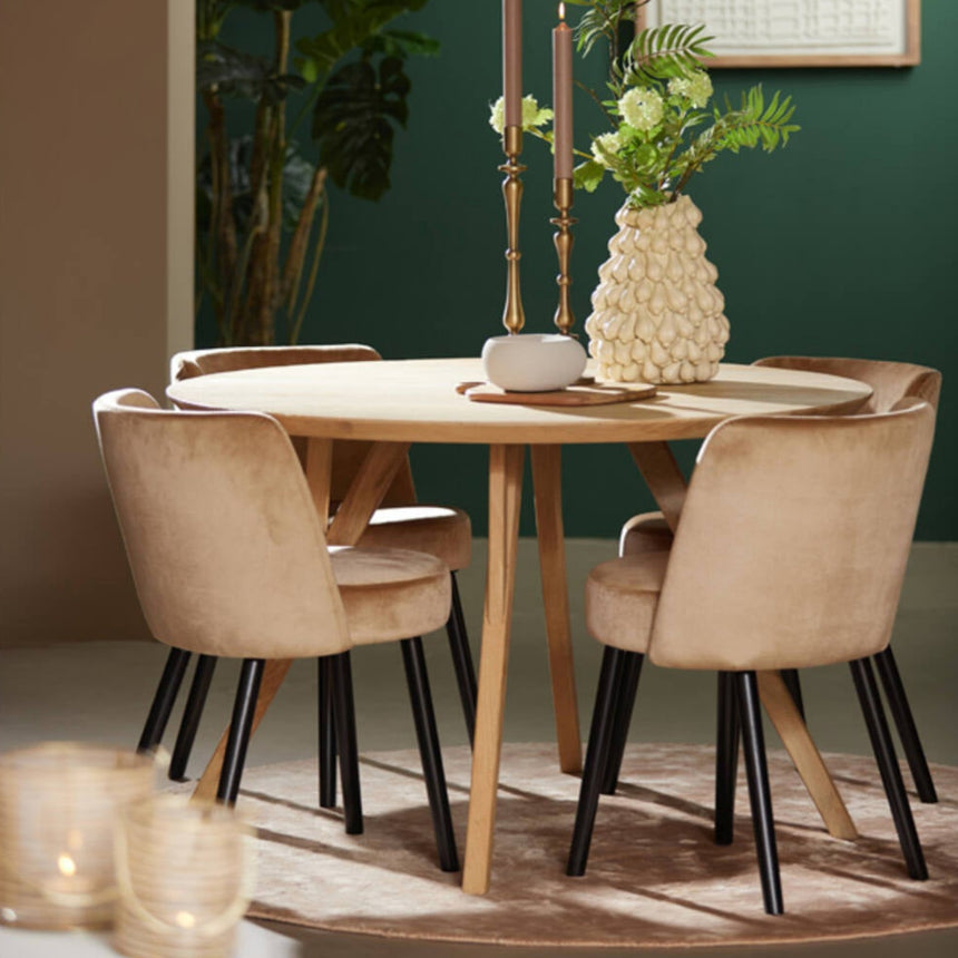 Quenza fa étkezőasztal Ø120