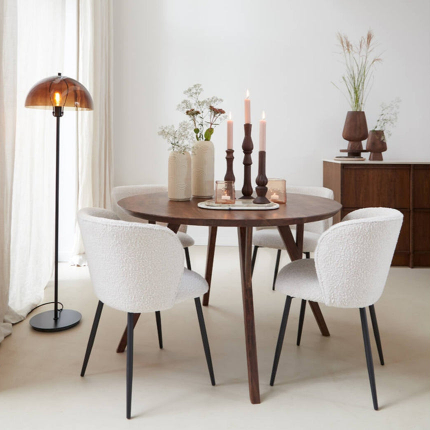 Quenza fa étkezőasztal Ø120