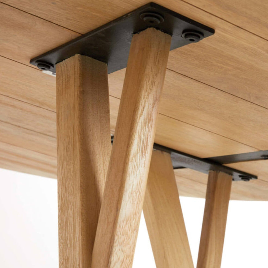 Quenza fa étkezőasztal Ø140