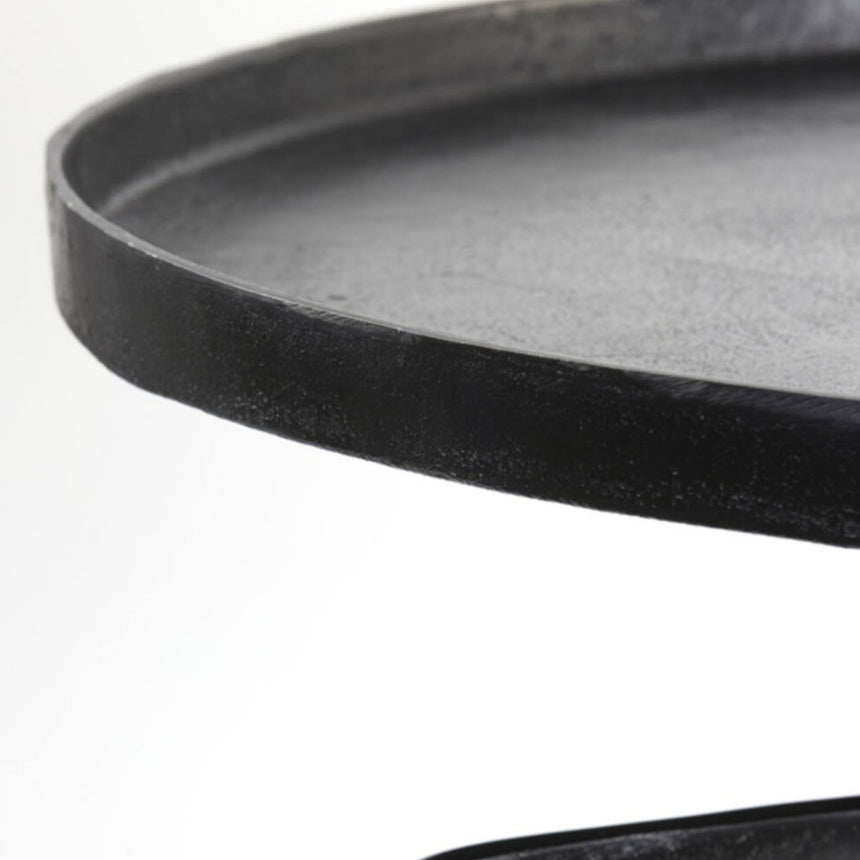 Yellow wooden dining table