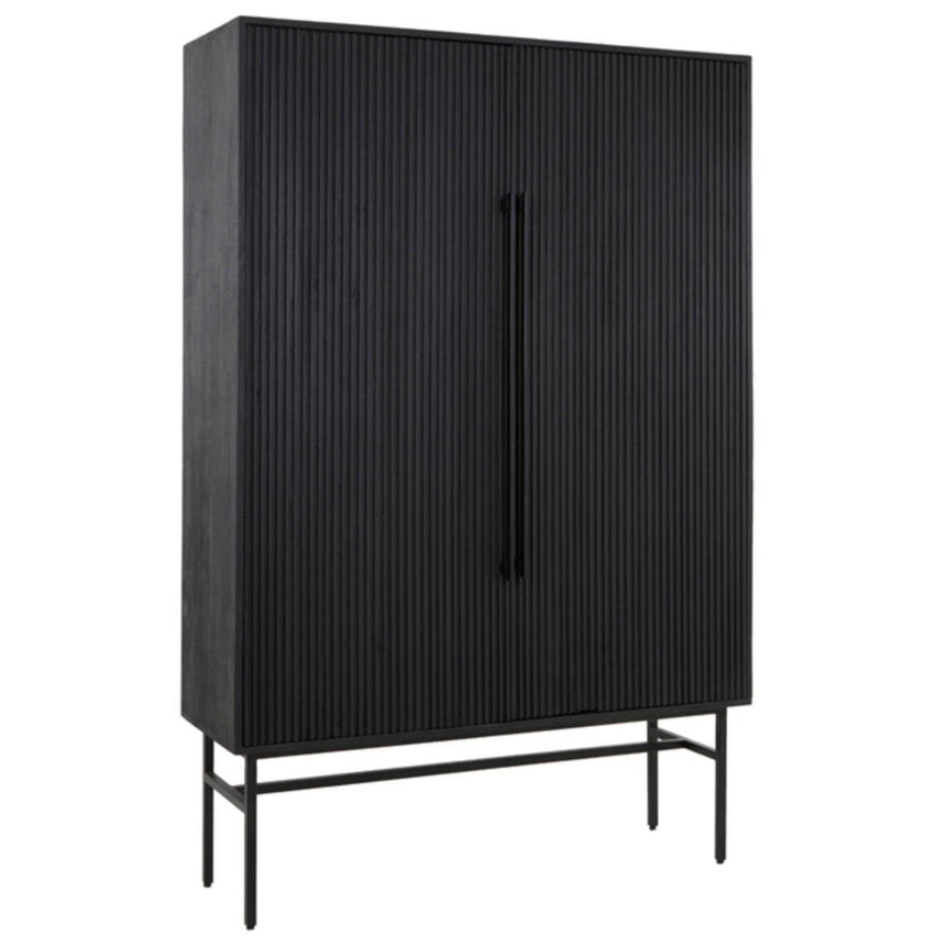 Yellow wooden dining table