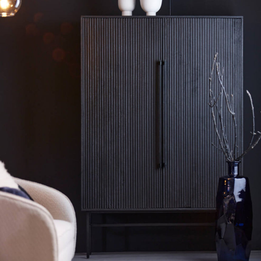 Yellow wooden dining table