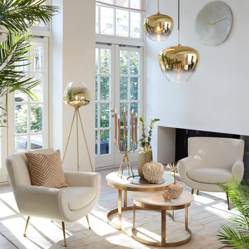 Vinstra buklé fotel