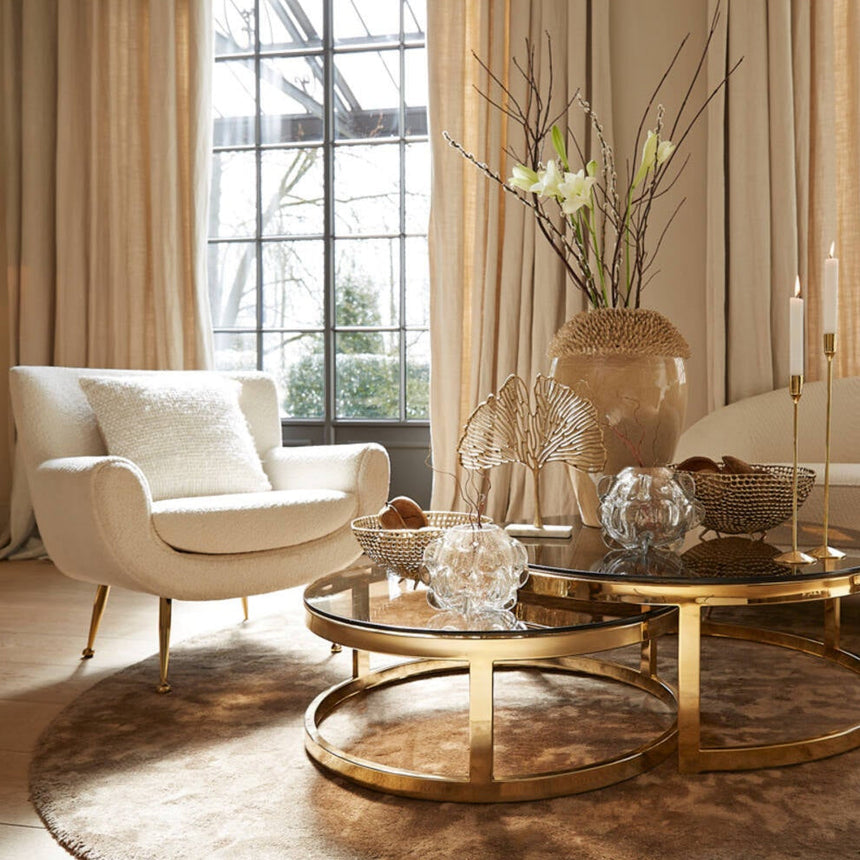 Vinstra buklé fotel