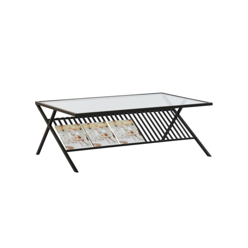 Yellow wooden dining table