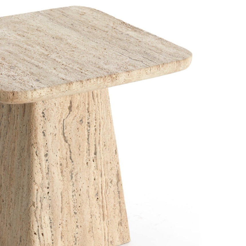 Kepami travertin lerakóasztal