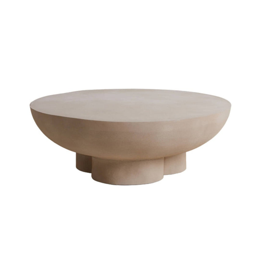 Yellow wooden dining table