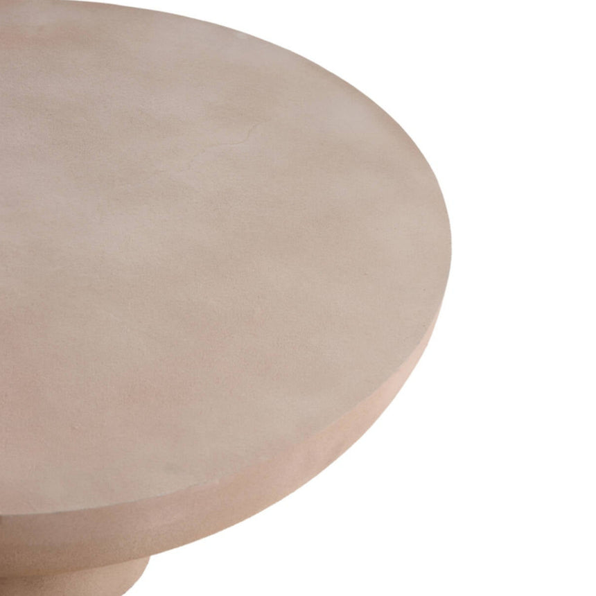 Yellow wooden dining table