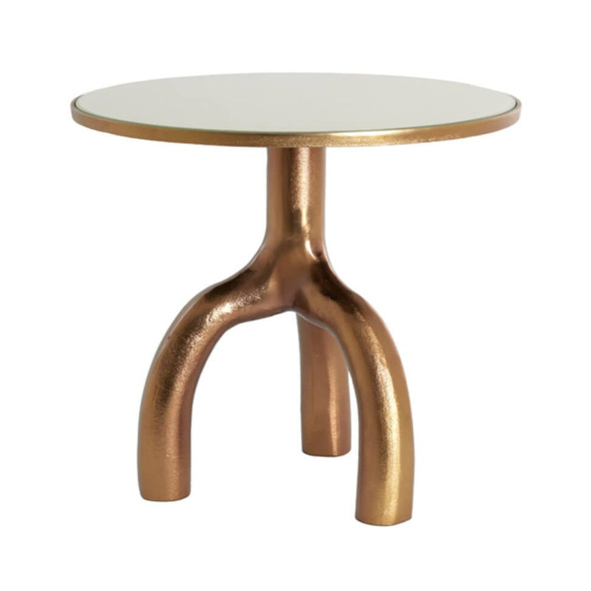 Mello üveg lerakóasztal