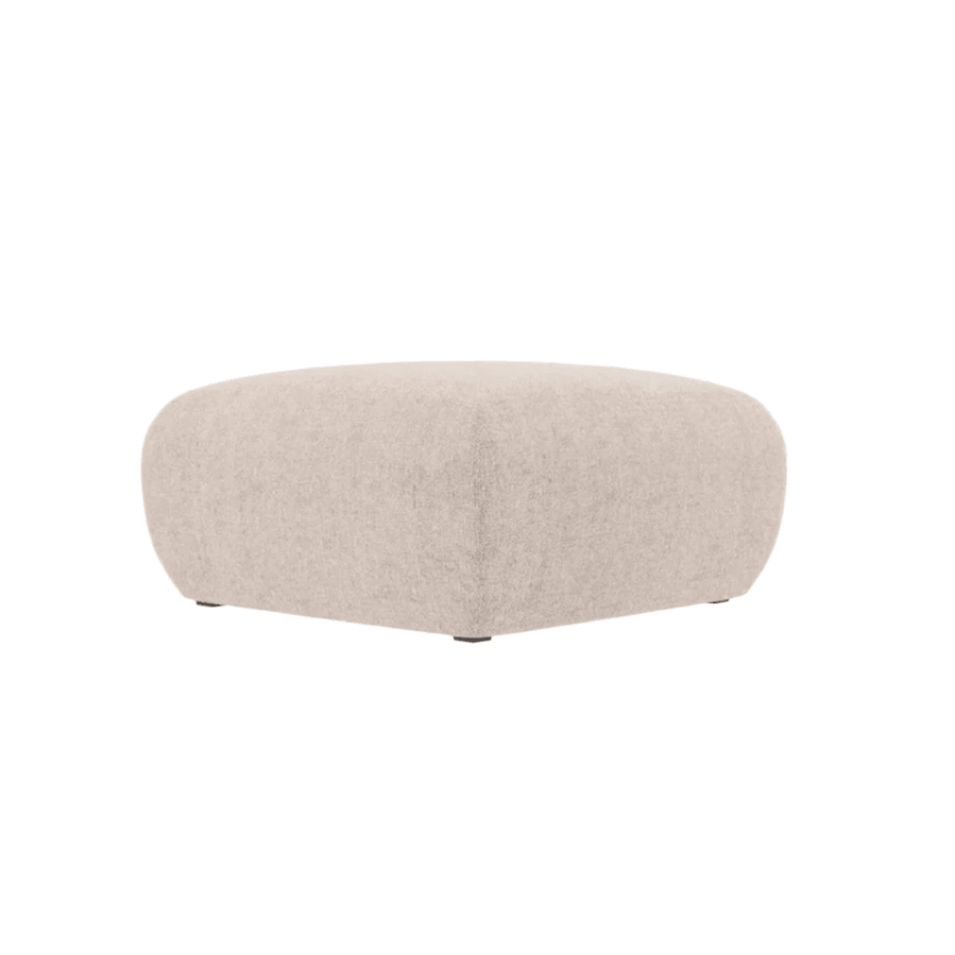 Molino chenille pouf 75x75