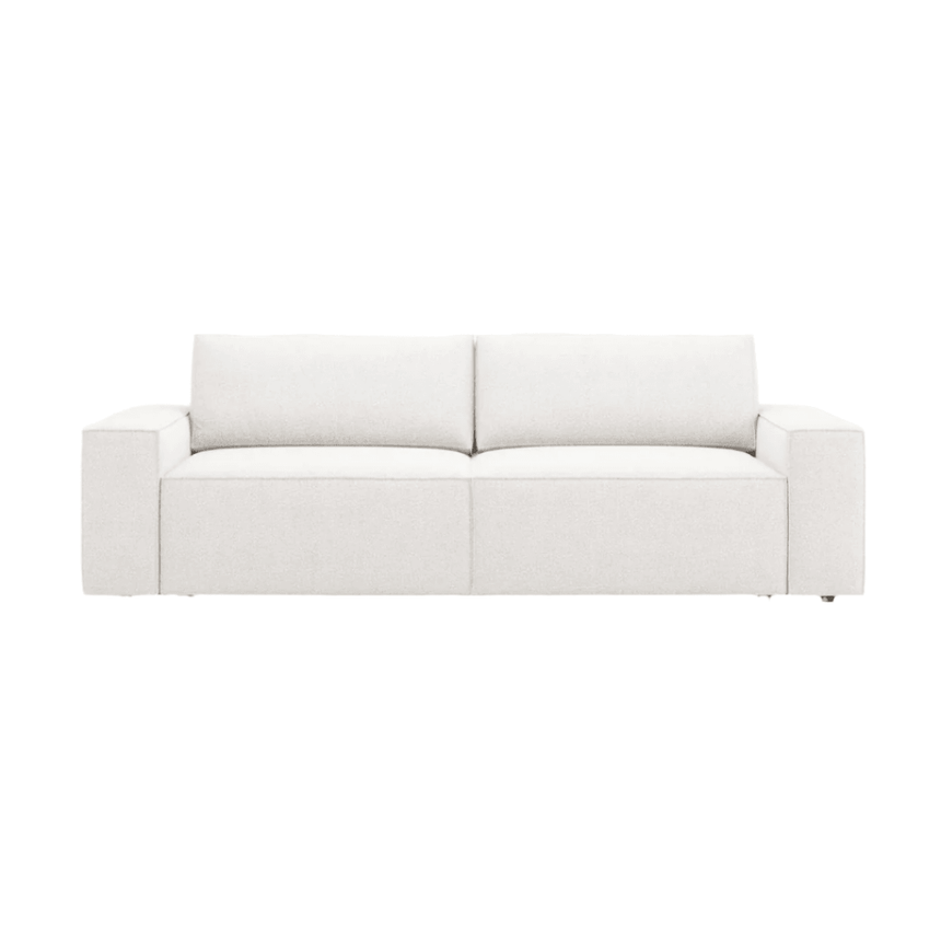 Jodie 3-seater bouclé sofa 247x107