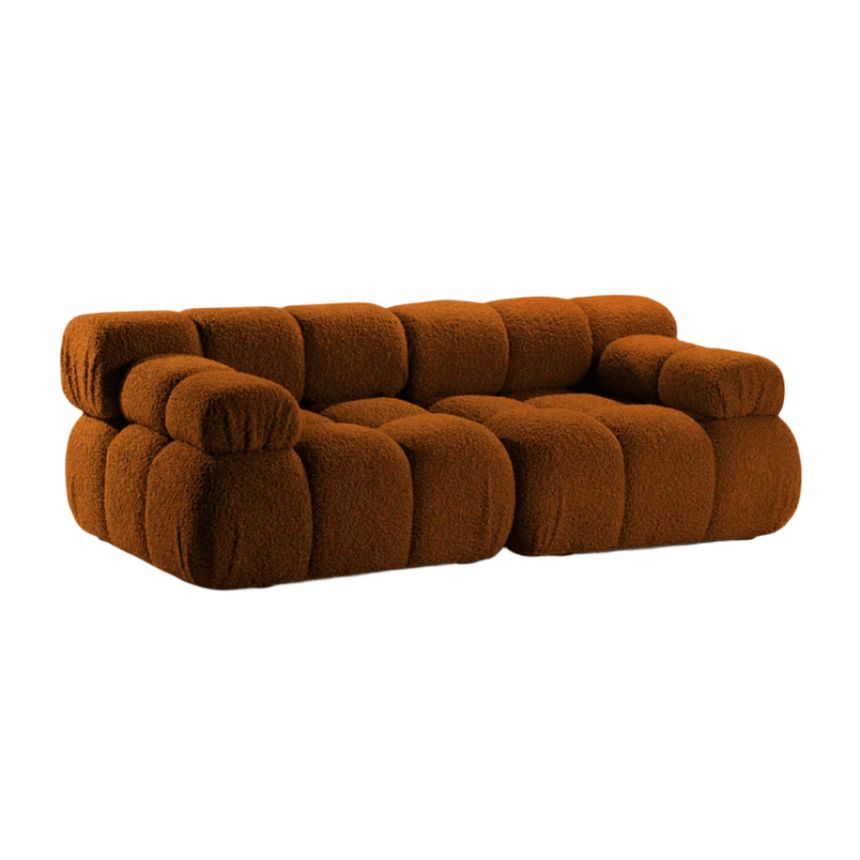 Bellis 2-seater bouclé sofa
