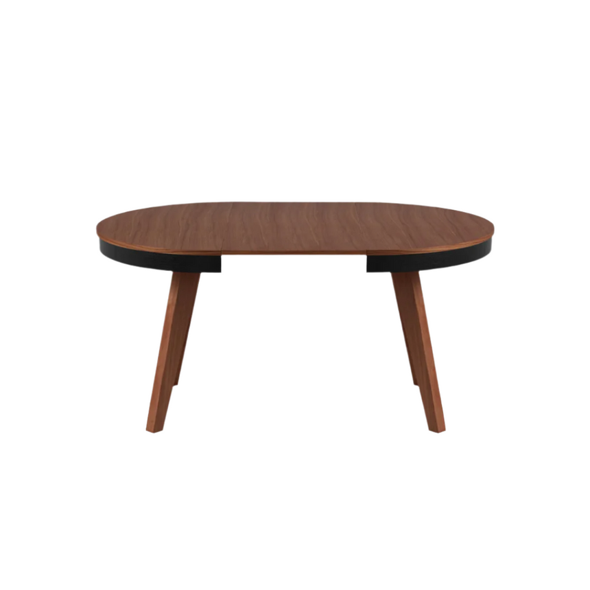 Ludia extendable wooden dining table