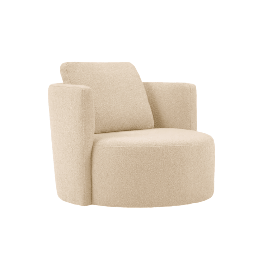 Bliss buklé forgó fotel 92x92