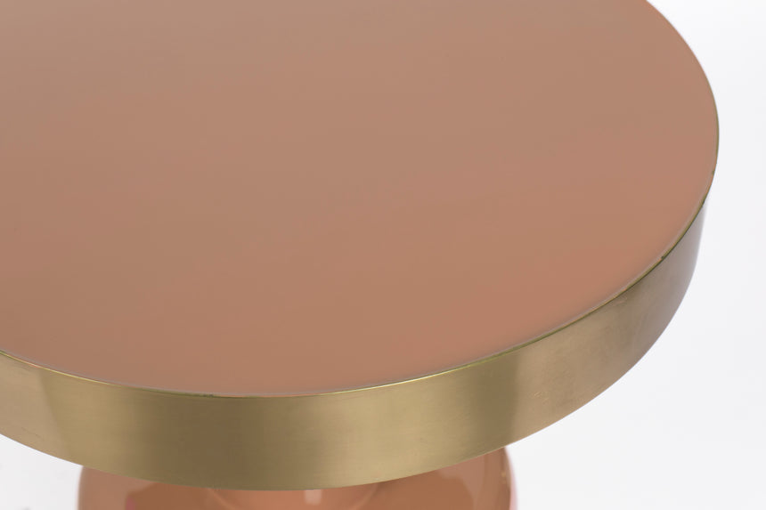 Glam fém lerakóasztal