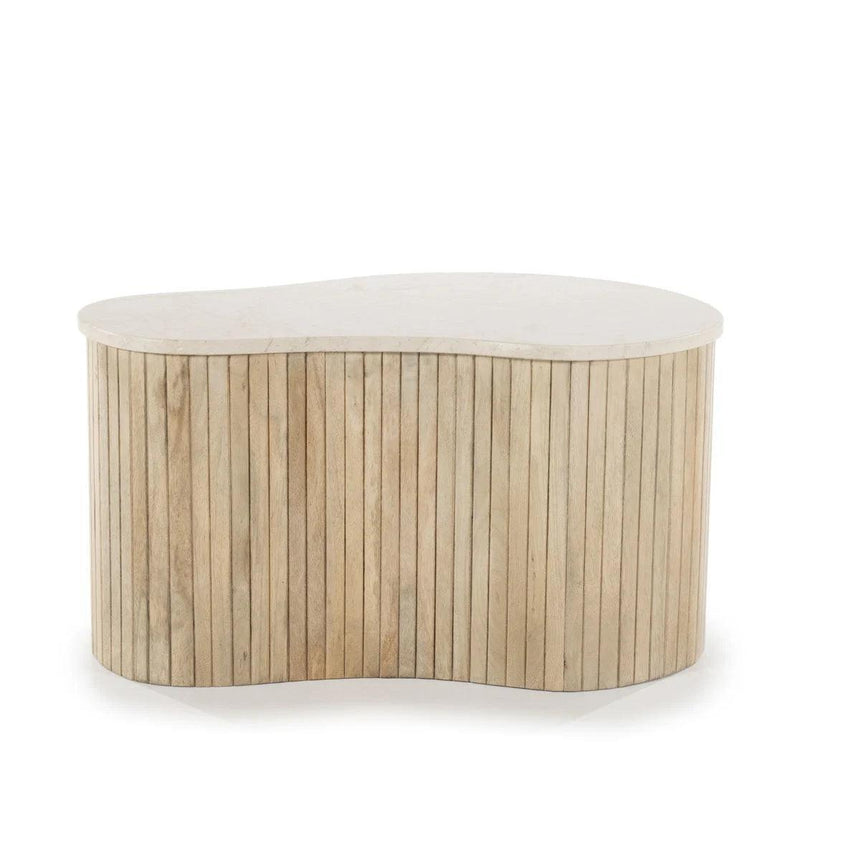 Kira marble coffee table 70x47