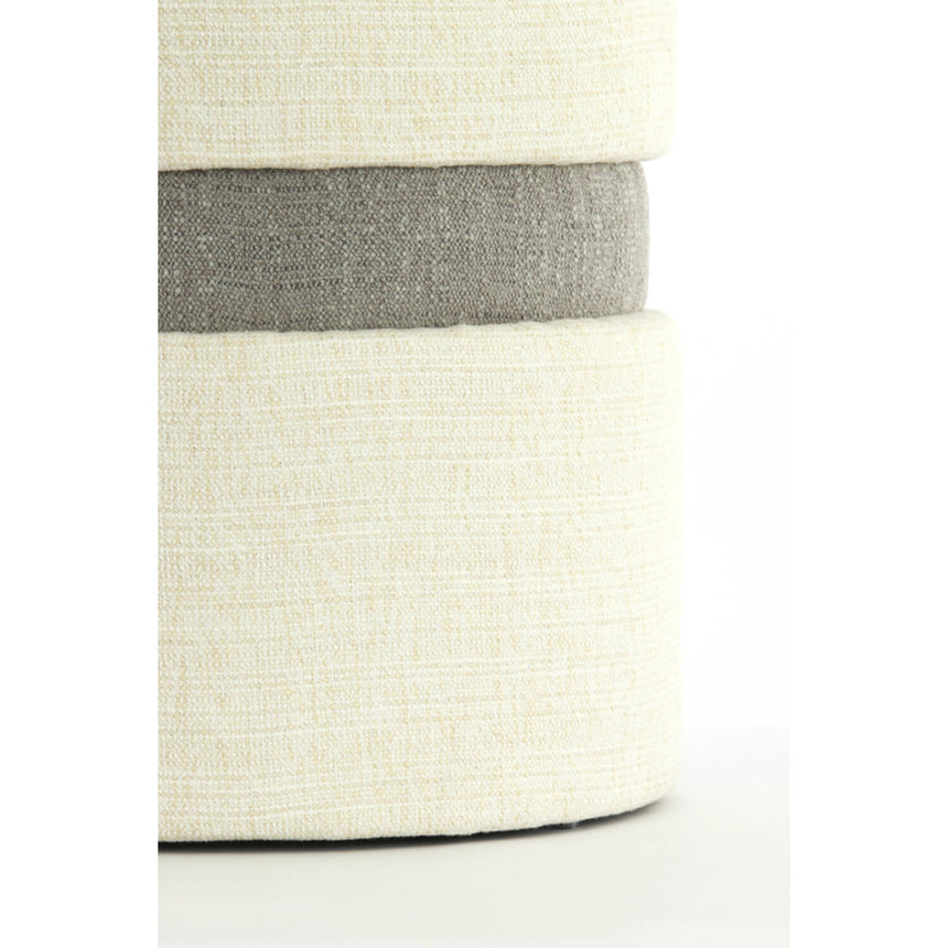 Novira puff – Textil kárpitozás és Modern Zen életérzés