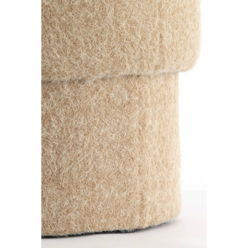 Muno puff – Elegáns textil kárpitozás és harmonikus megjelenés