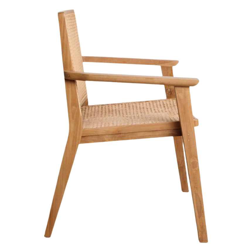 Nova rattan karfás szék