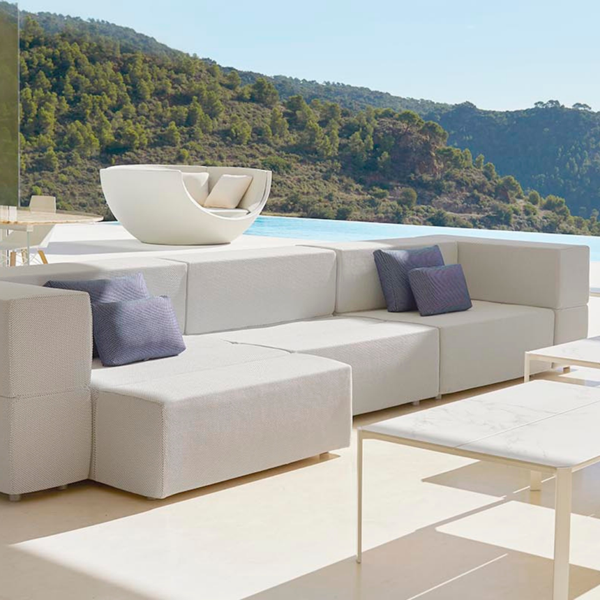 Tablet moduláris kerti kanapé