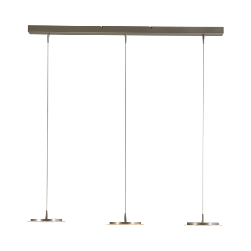 Milan nikkel fém függőlámpa