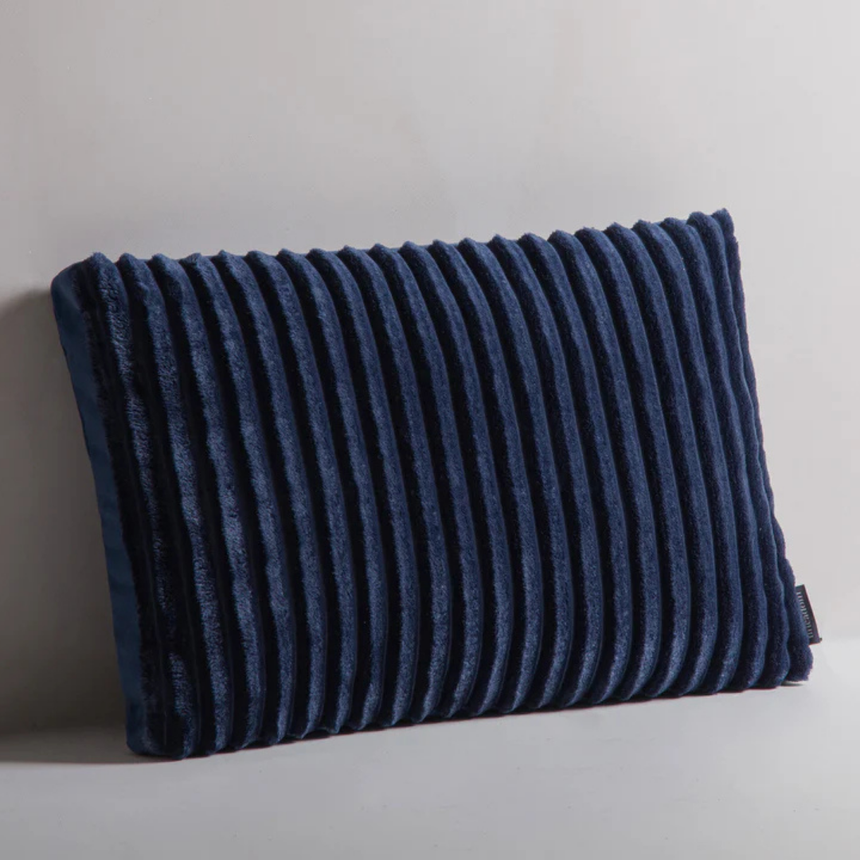 Stripy kordbársony párna