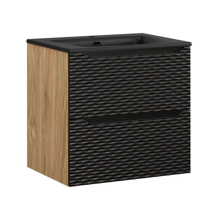 Baggy woven chenille pouf