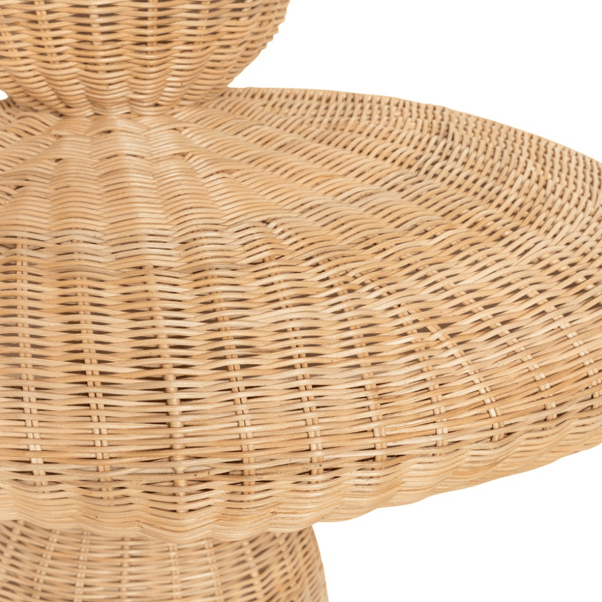 Bubbles rattan wall lamp 80x33