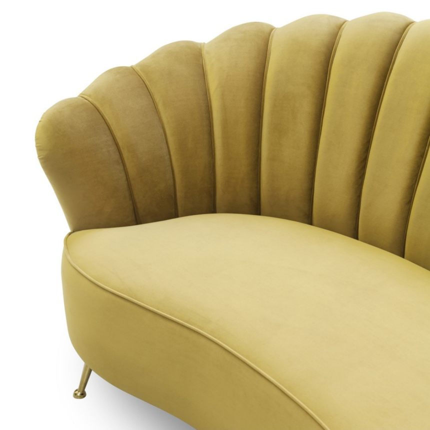 Katy 2 személyes bársony kanapé