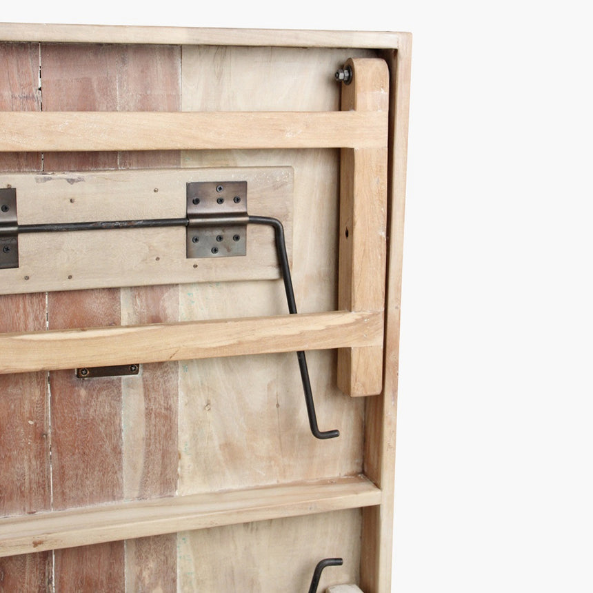 Limewash fa összecsukható dohányzóasztal