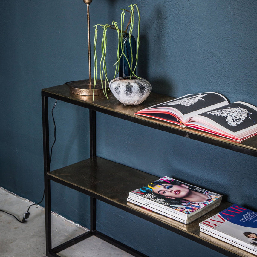 Kae fém konzolasztal