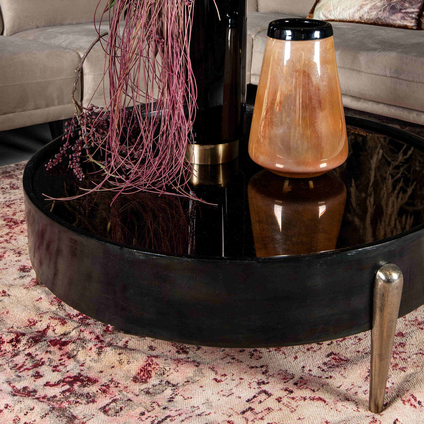 Noa wooden bedside table