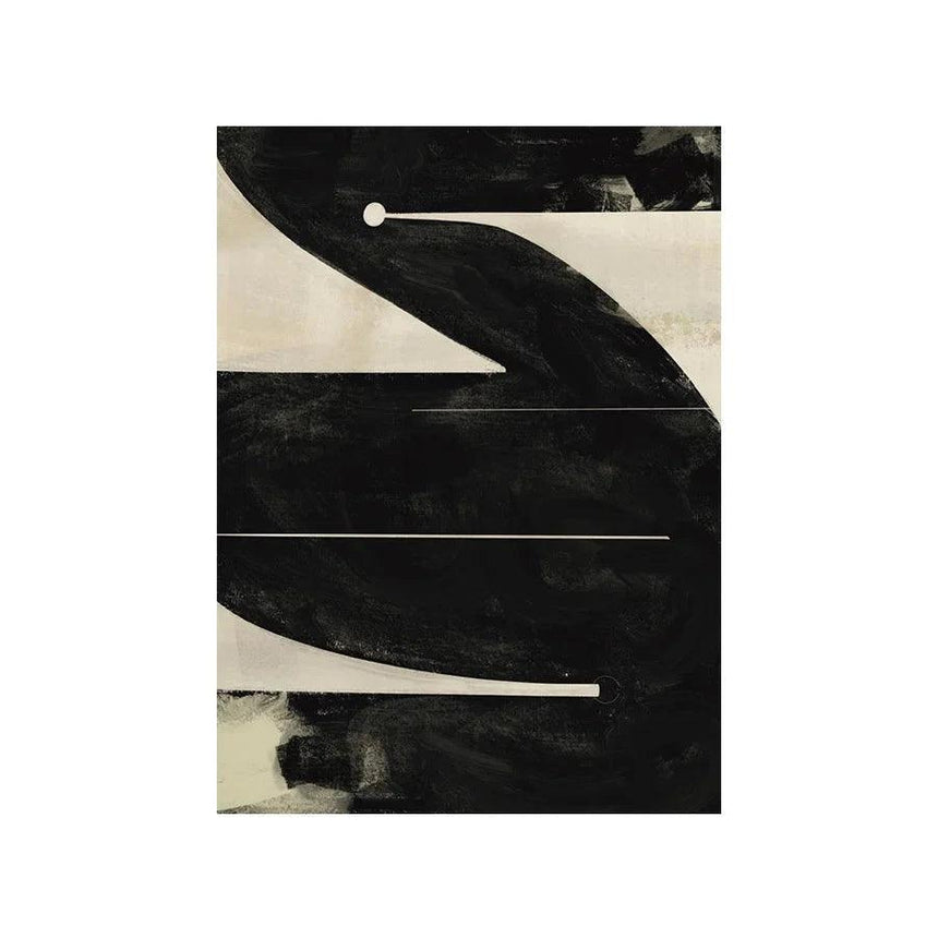 Nocturne Oasis design canvas print