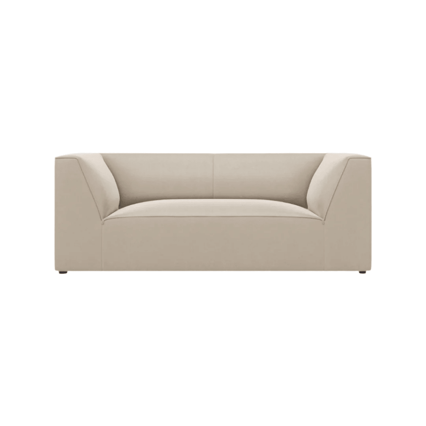 Ruby 2-seater velvet sofa