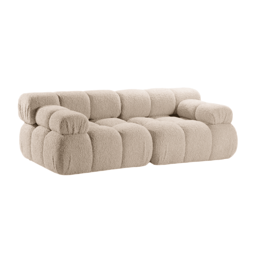 Bellis 2-seater bouclé sofa