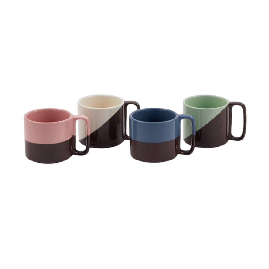 Stacking porcelán bögre szettben